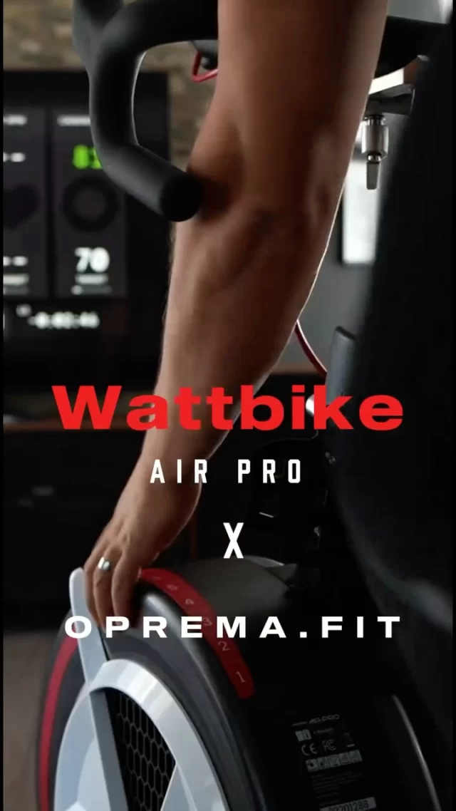 Wattbike Air-Pro – Elite Cycling Performance Indoors! 🚴Built for athletes, coaches, and performance facilities, the Wattbike Air-Pro delivers precision, power, and durability in one compact design. With dual air + magnetic resistance, self-powered technology, and a 7" touchscreen loaded with connectivity options, it’s perfect for testing, training, and pushing limits.🔩 Dual resistance system (air + magnetic) for smooth, progressive load
🔩 Self-powered, no mains needed
🔩 7" full-colour touchscreen with Wattbike Hub, ANT+ and Bluetooth connectivity
🔩 Industry-leading data accuracy for performance tracking
🔩 Built to withstand the demands of elite athletes and commercial useTrusted worldwide by professionals, the Wattbike Air-Pro sets the standard for indoor cycling performance.🔗 Contact us to bring the Wattbike Air-Pro to your training space today! 📲 #LinkInBio-Wattbike Air-Pro – Elitne biciklističke performanse u zatvorenom! 🚴Dizajniran za sportaše, trenere i vrhunske fitness centre, Wattbike Air-Pro pruža preciznost, snagu i izdržljivost u kompaktnoj formi. Zahvaljujući dvostrukom sustavu otpora (zrak + magnet), samostalnom napajanju i 7" zaslonu s bogatim opcijama povezivanja, idealan je za testiranje, trening i pomicanje granica.🔩 Dvostruki otpor (zrak + magnet) za gladak i progresivan trening
🔩 Samostalno napajanje, bez potrebe za strujom
🔩 7" zaslon u boji s Wattbike Hub, ANT+ i Bluetooth povezivanjem
🔩 Najpreciznije praćenje performansi u industriji
🔩 Izdržljivost i pouzdanost za profesionalnu i komercijalnu upotrebuKorišten diljem svijeta od strane profesionalaca, Wattbike Air-Pro postavlja standard u indoor biciklizmu.🔗 Kontaktirajte nas i opremite svoj prostor za trening Wattbike Air-Pro modelom već danas! 📲 #LinkInBio#wattbike #fitnessoprema #fitnesoprema #MotionCreatesEmotion